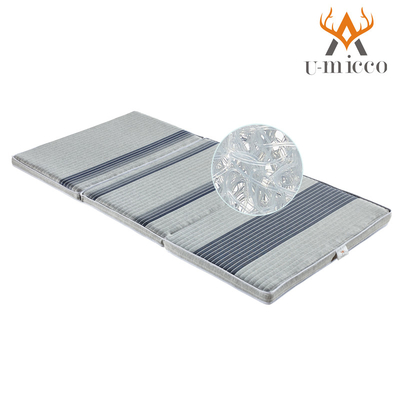 Lightweight Airfiber Portable Trifold Mattress Easy To Storage